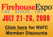 Firehouse Expo, July 21-26, 2009, View member discounts